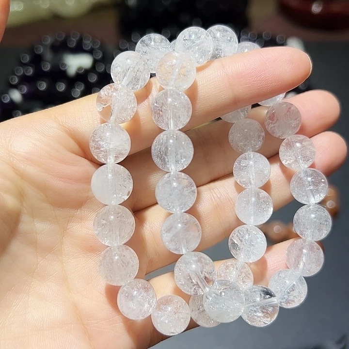 未镶嵌手链水晶白阿塞10号
