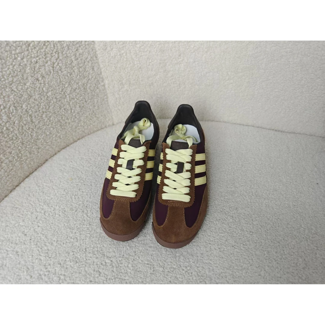 老王甄选 春季新款 时尚潮流简约拼色款女士德训鞋