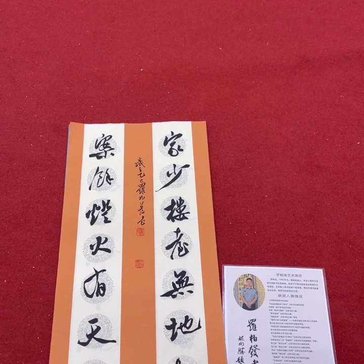 书法罗柏发书法作品集