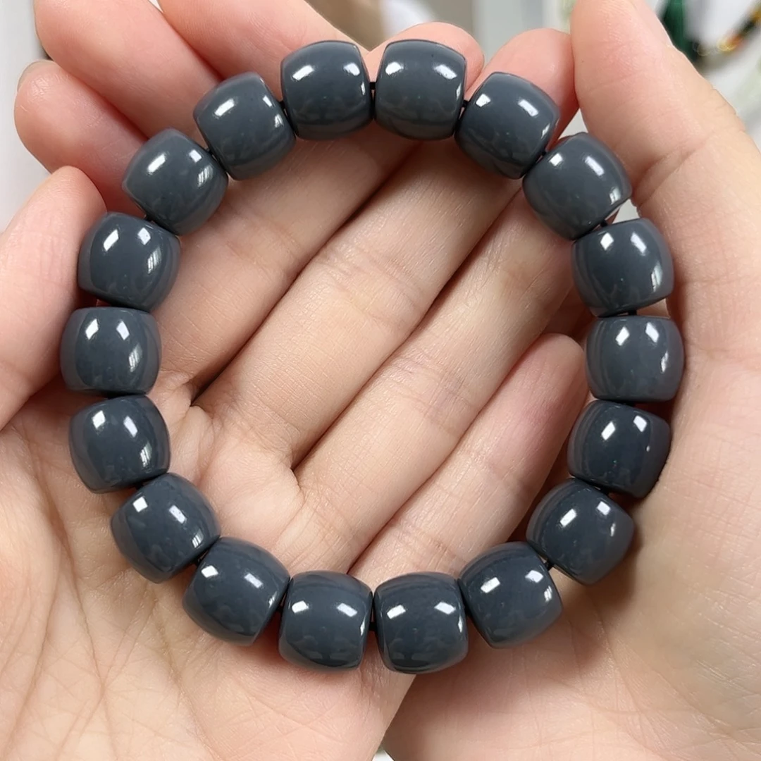 未镶嵌手串和田玉卡12直切