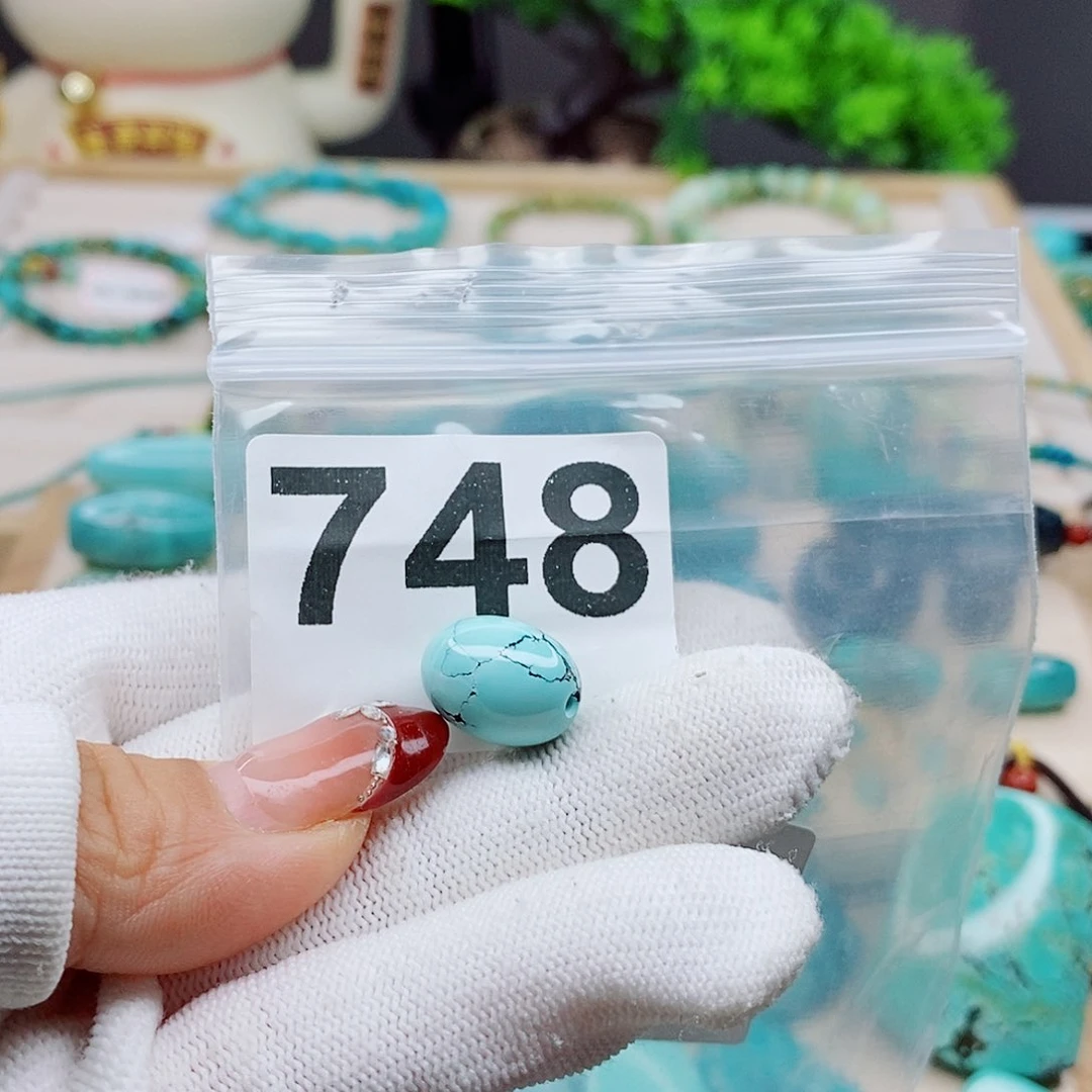 绿松石未镶嵌颈饰