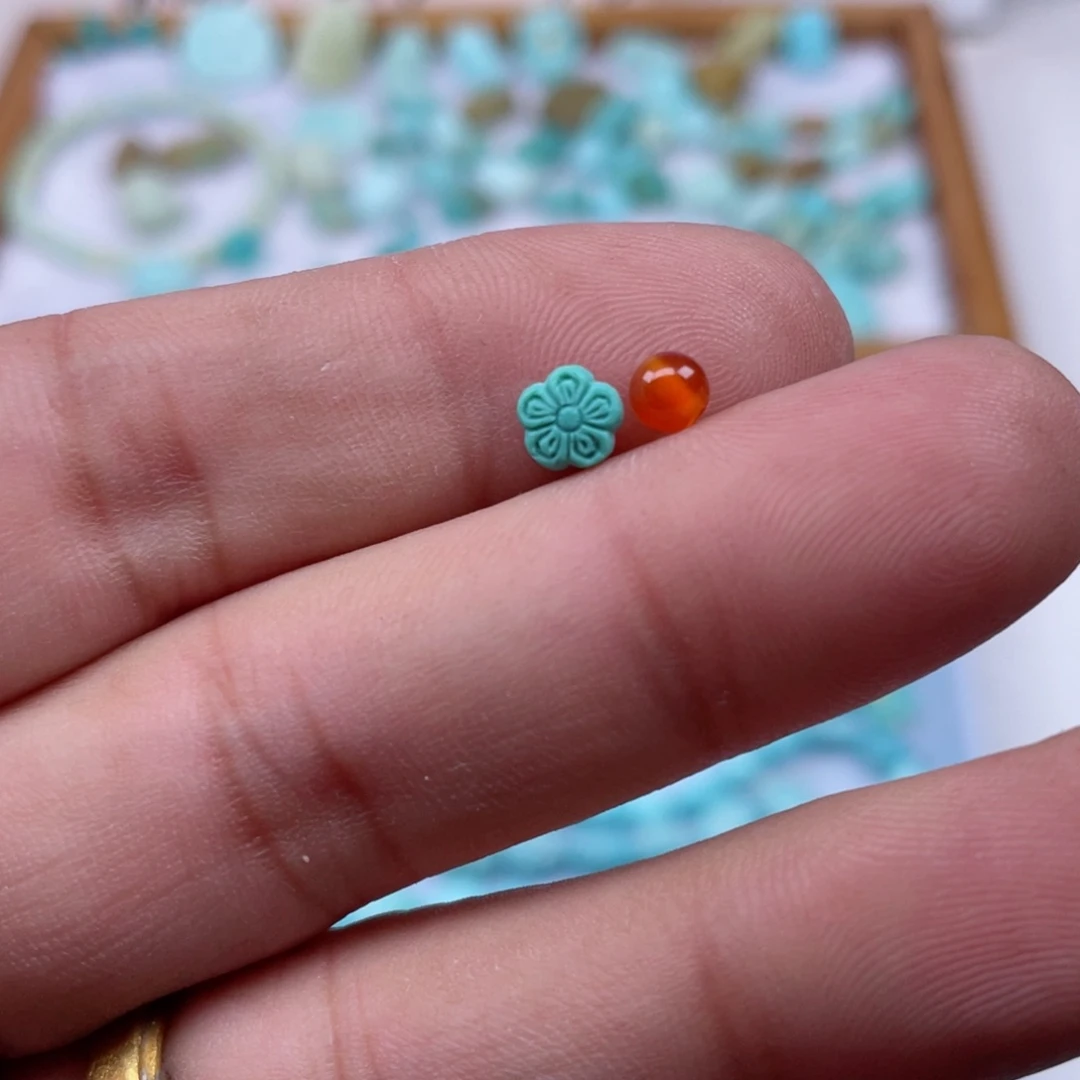 南红玛瑙未镶嵌颈饰204