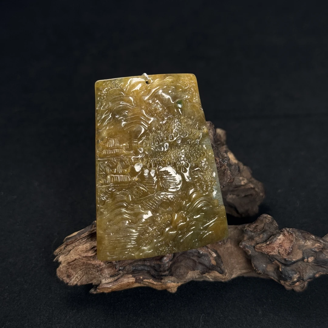 【诚翠拍品第九十八期午】翡翠16吊坠LLi5126