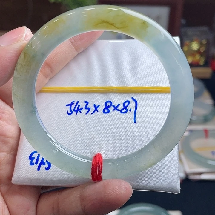 未镶嵌手镯翡翠54.3圆条