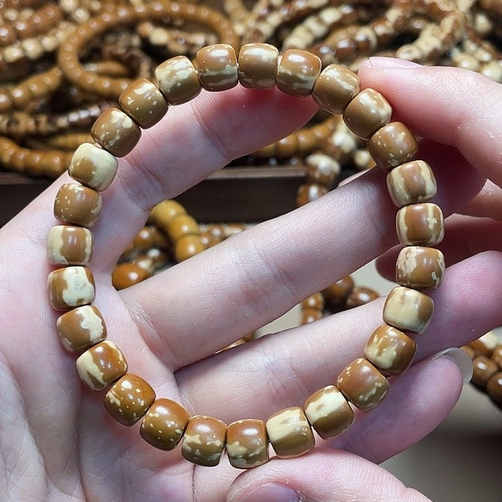 紫金鼠吊坠实心紫金鼠手串8.8花皮