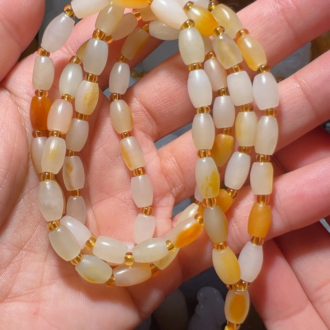 和田玉未镶嵌吊坠(不含链)