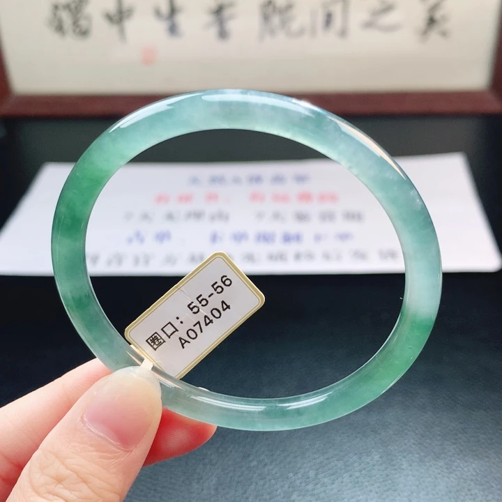 翡翠未镶嵌手镯翡翠手镯25