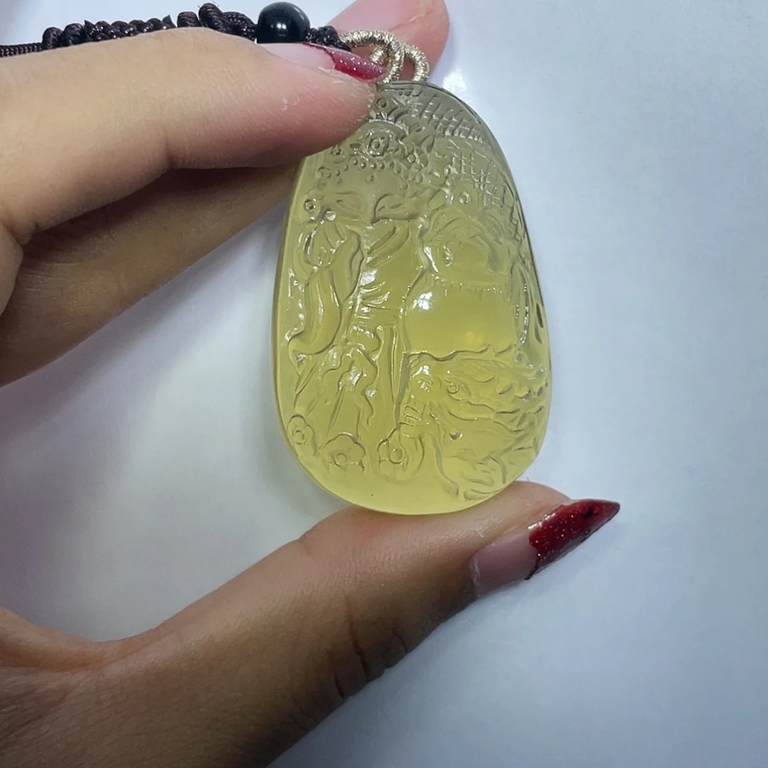 未镶嵌吊坠(不含链)水晶水晶吊坠