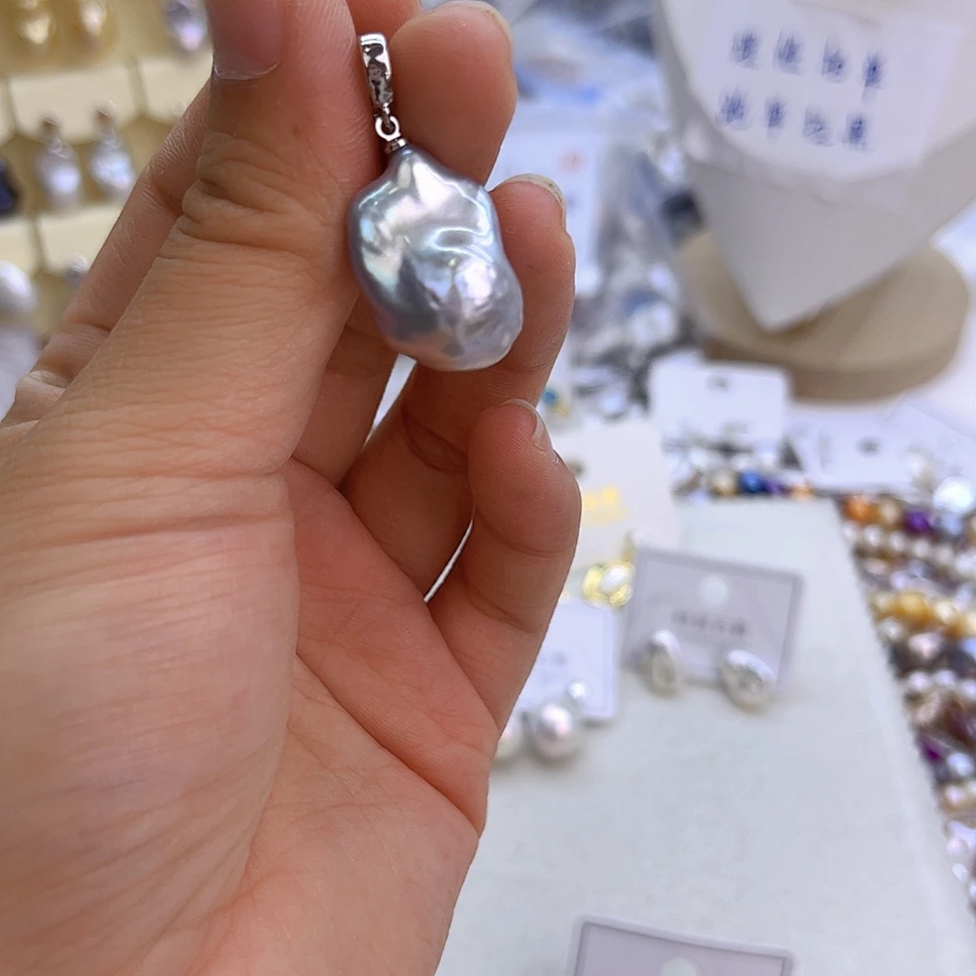 未镶嵌淡水珍珠项链定制298
