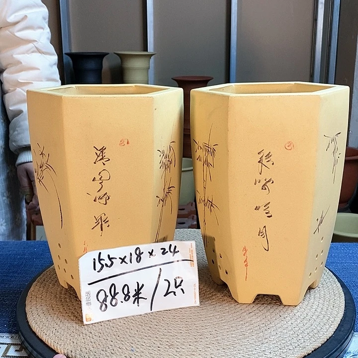 紫砂花盆紫砂花盆