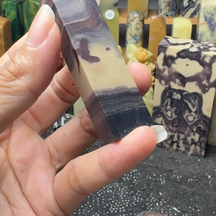 青***蓝老挝石青田老封门墨韵
