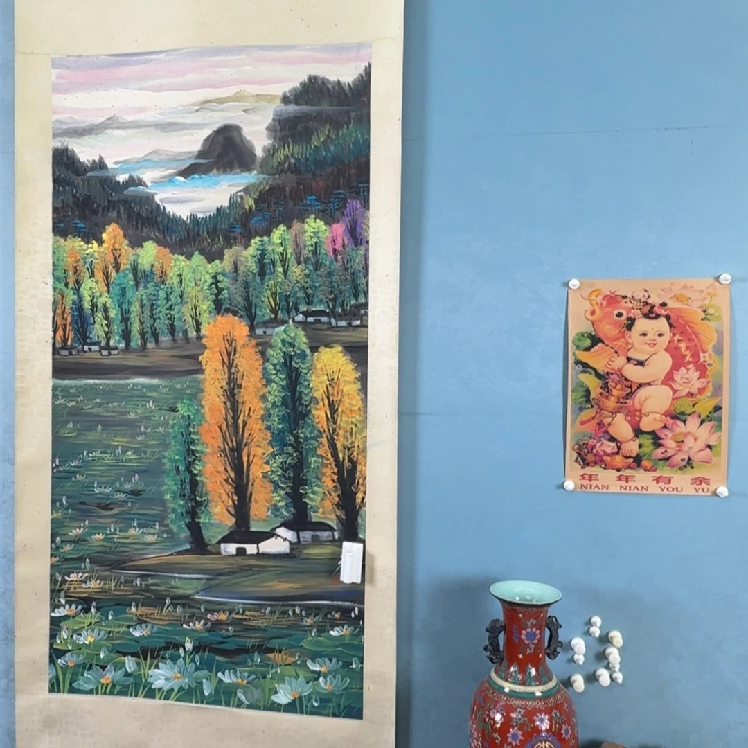 年画花瓶等装饰品