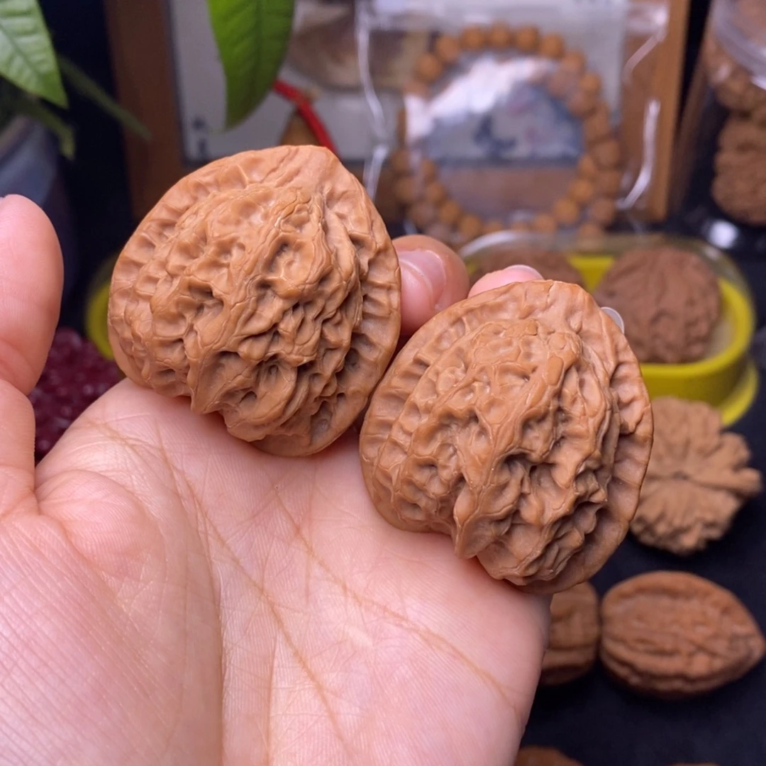 文玩核桃把件40佛肚