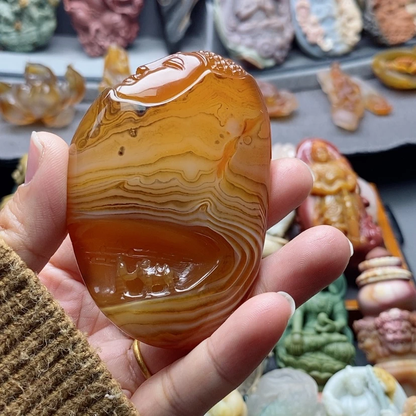 【闪购商品】未镶嵌吊坠定制玛瑙