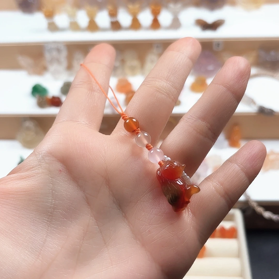 玛瑙/玉髓未镶嵌颈饰