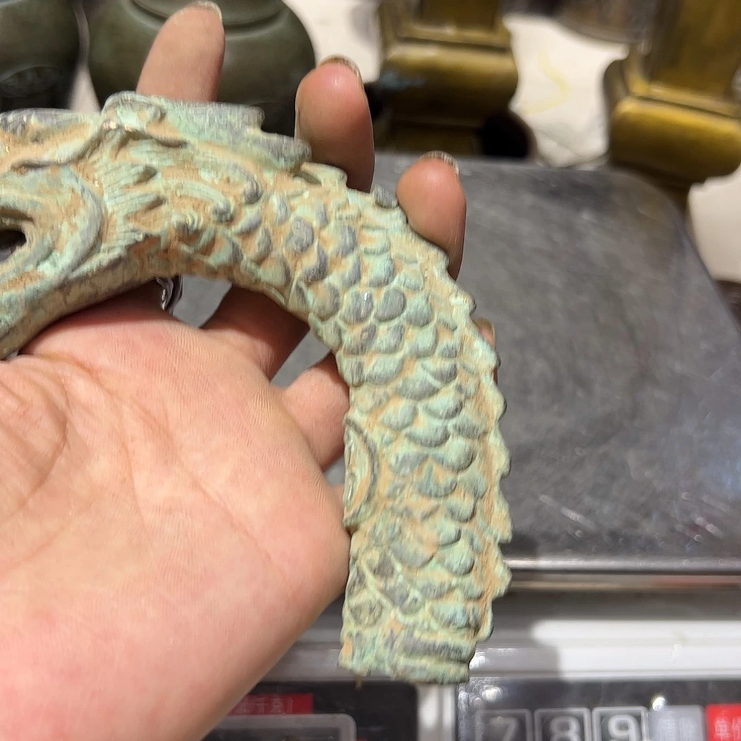 成***媛微瑕疵黄铜摆件工艺品