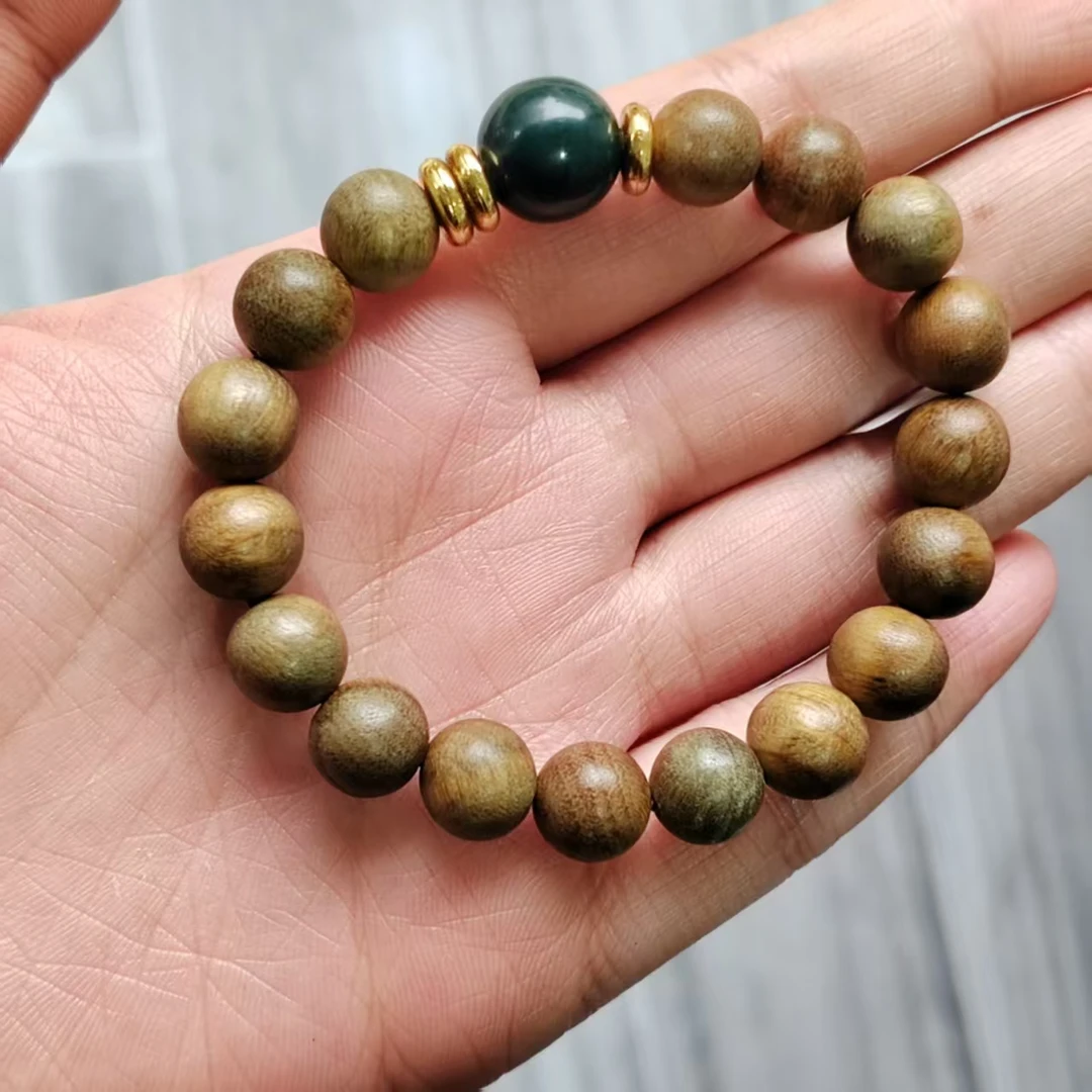 绿檀手串男女款卡10 266（无礼盒  ）