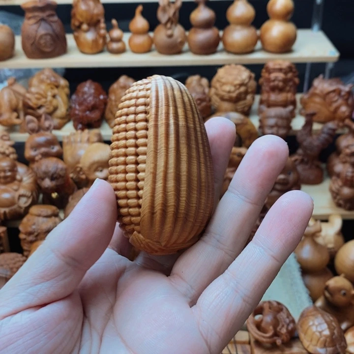 木质崖柏木雕。。。