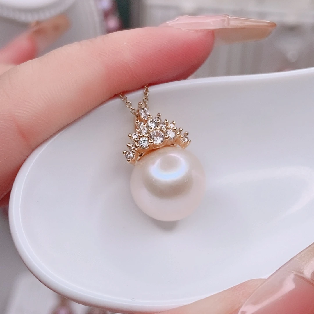 合金吊坠(赠链)淡水珍珠