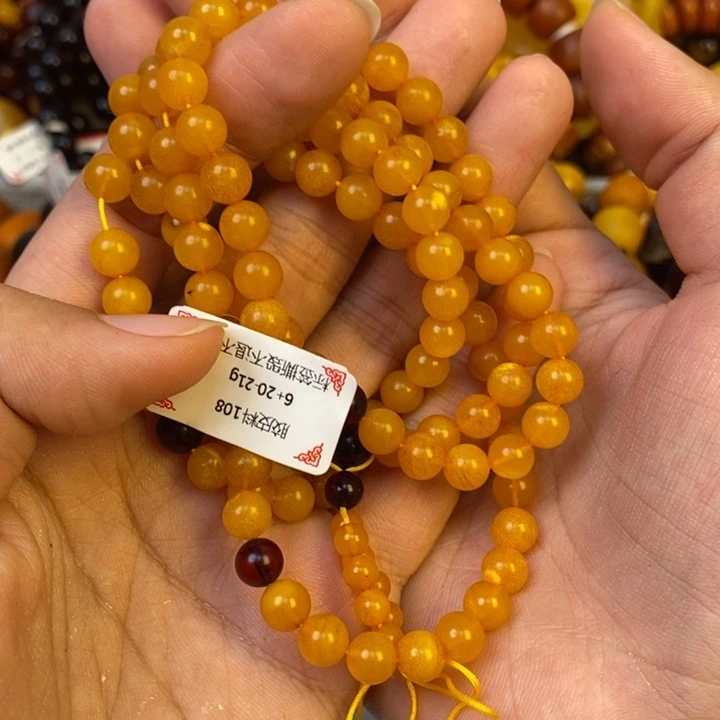 琥珀未镶嵌珠宝奇石