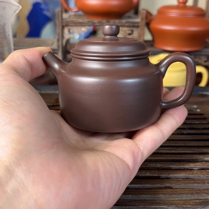 茶壶紫砂原矿紫砂手工制作