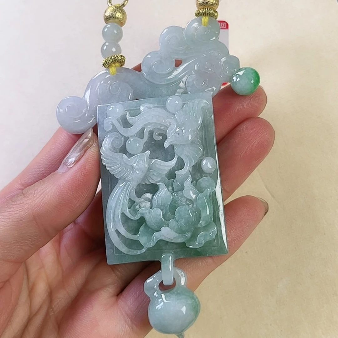 【闪购商品】翡翠颈饰未镶嵌挂件