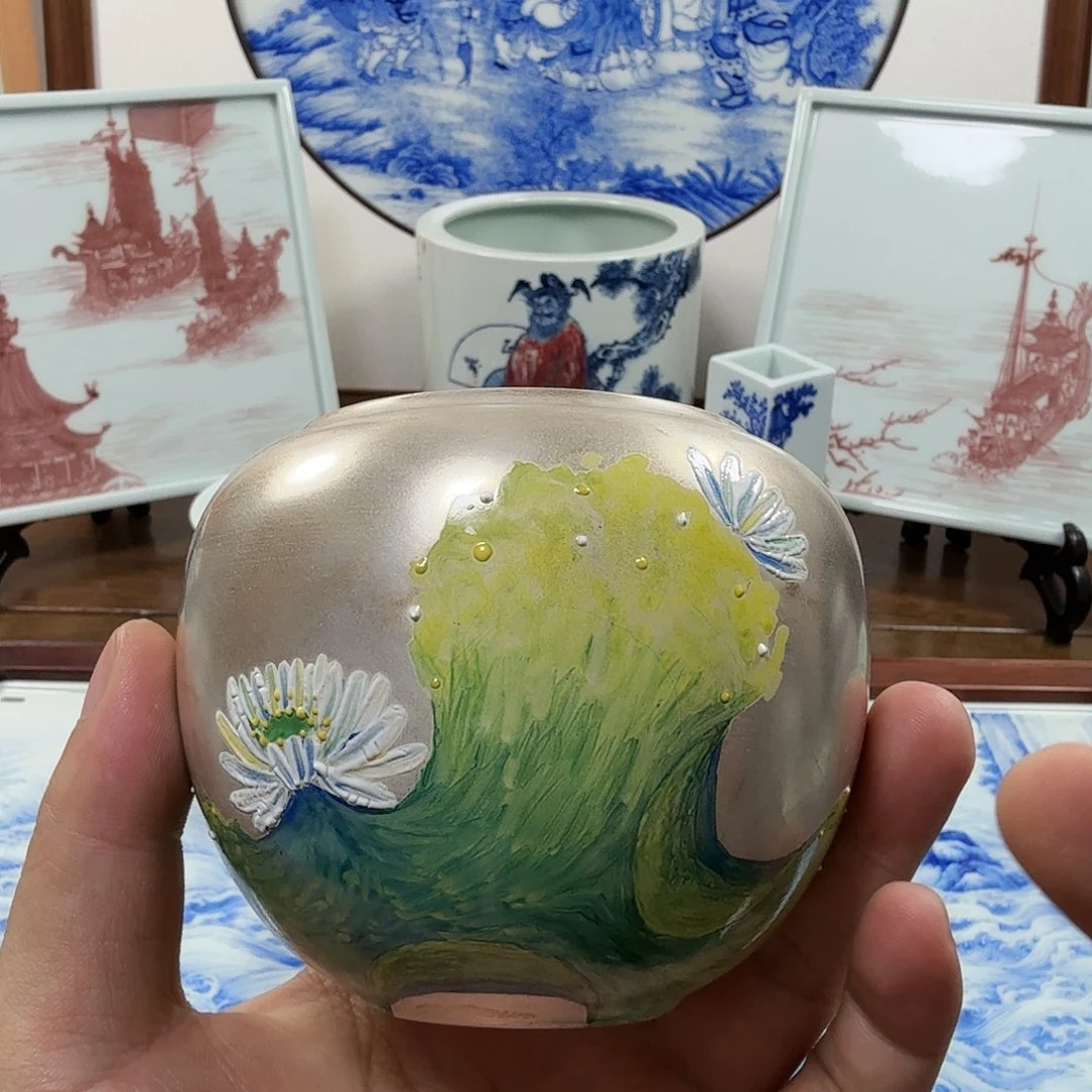 全手工全手绘陶瓷