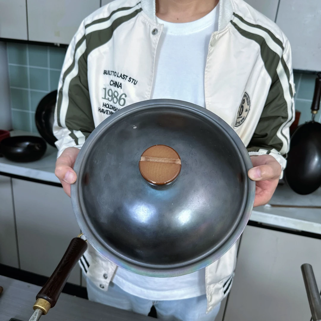 章丘大肚锅专用纯钛锅盖