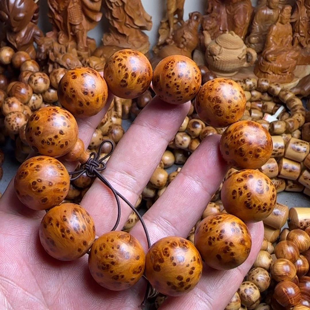 柏木手串/手链太行暴满雀眼单面瘤2.0