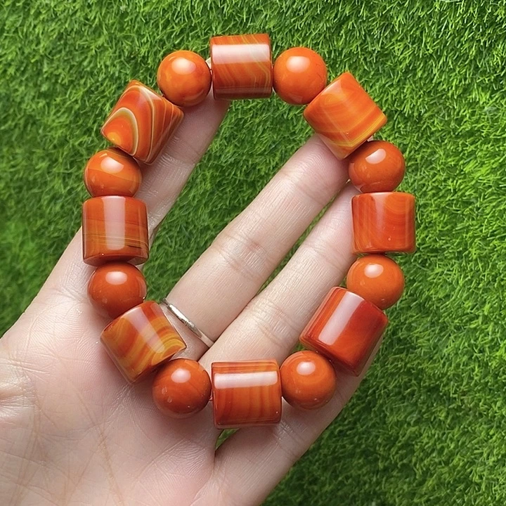 玛瑙/玉髓合金珠宝半成品