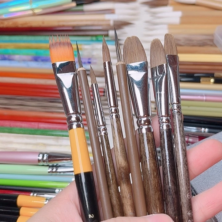 艺笔轩画笔组合8支