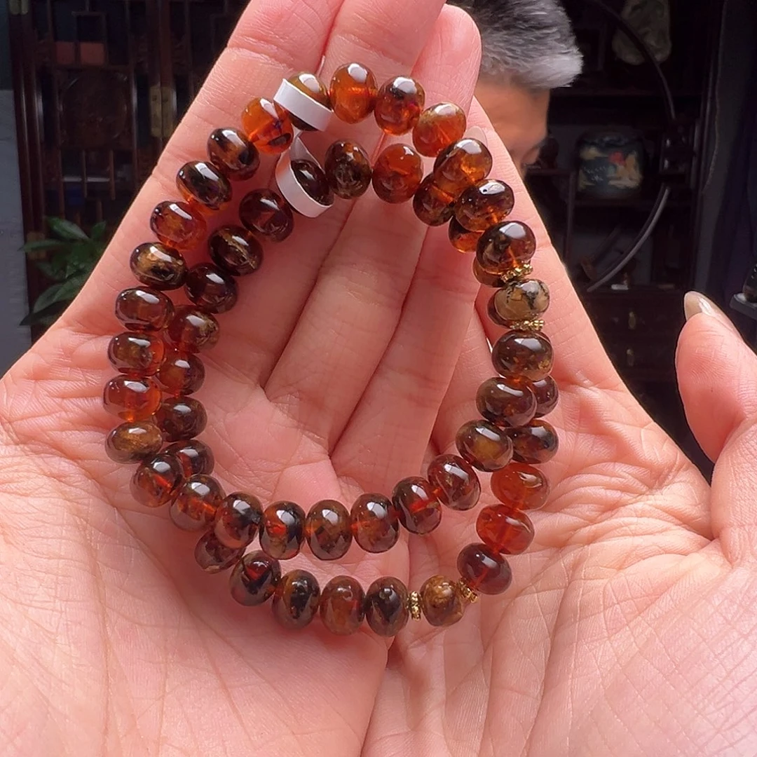 未镶嵌琥珀裸石抚顺琥珀10808八多样性发其一