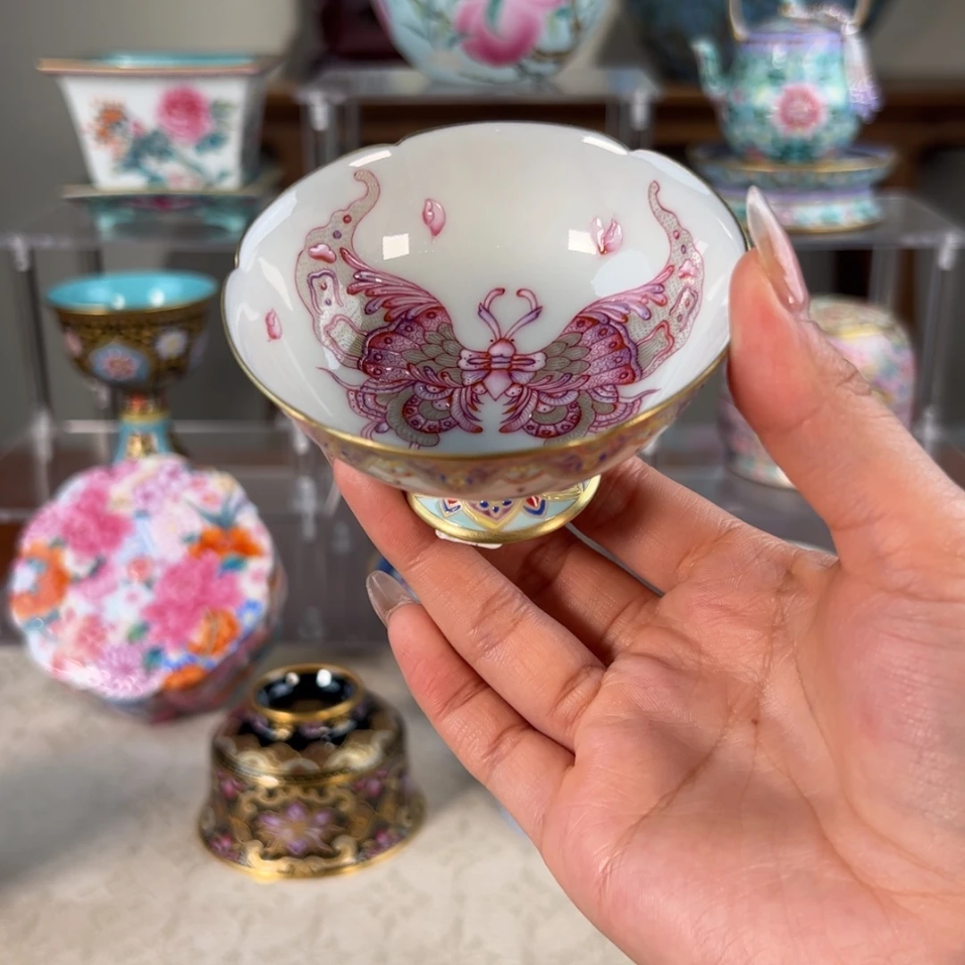 纯手工手绘 高端茶器