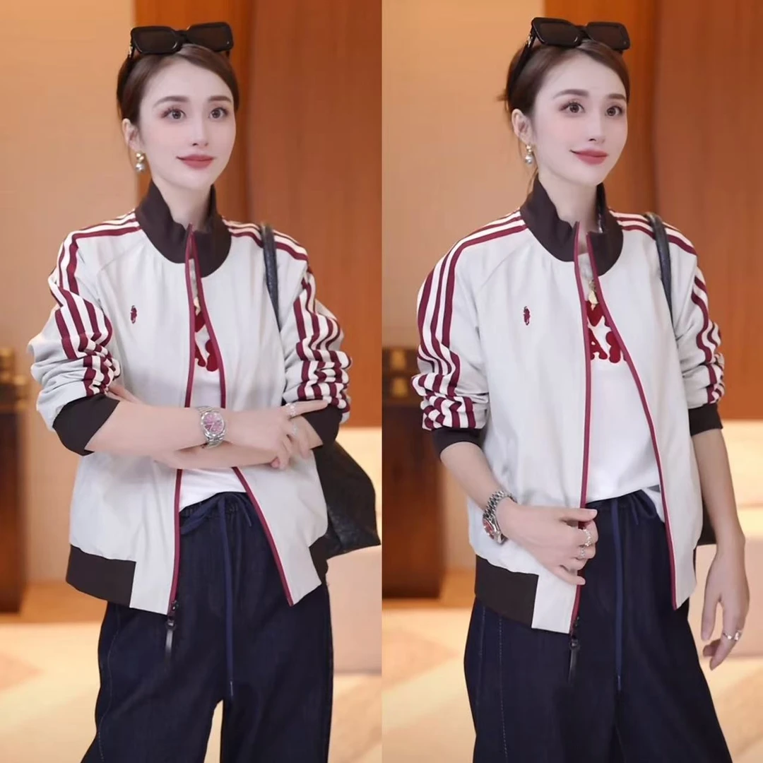 【兰舟度梦】定制面料气质显瘦减龄短外套冲锋衣XY252046