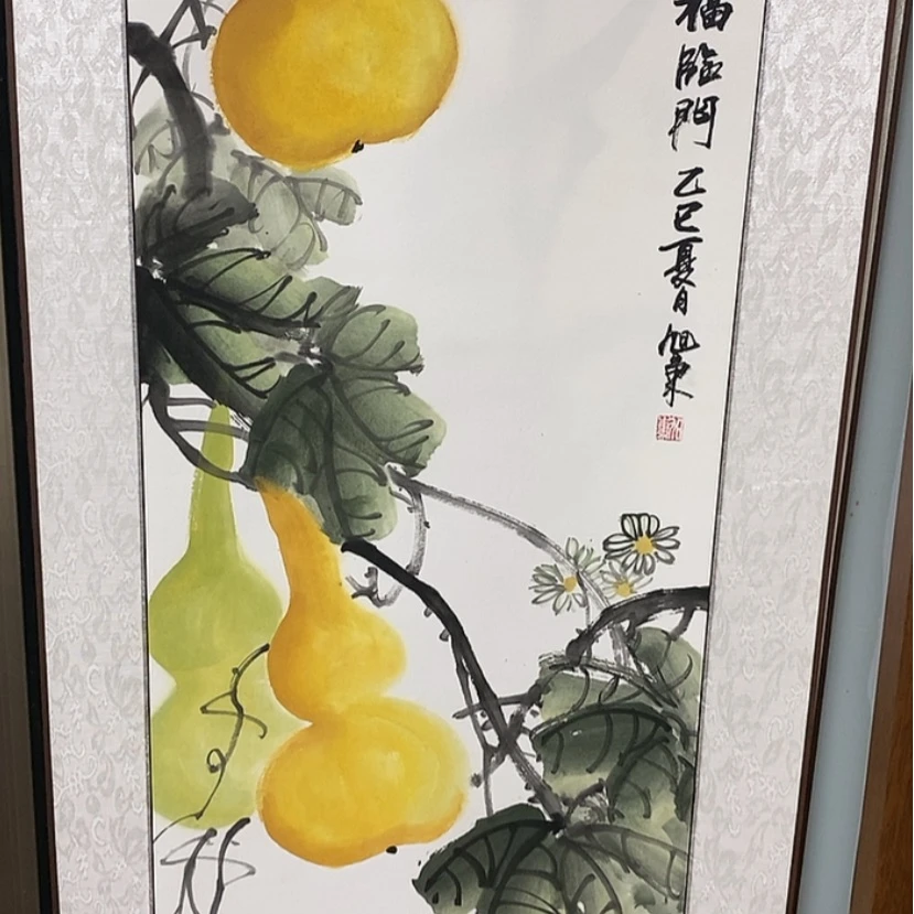 【闪购商品】国画手绘国画卷轴不退