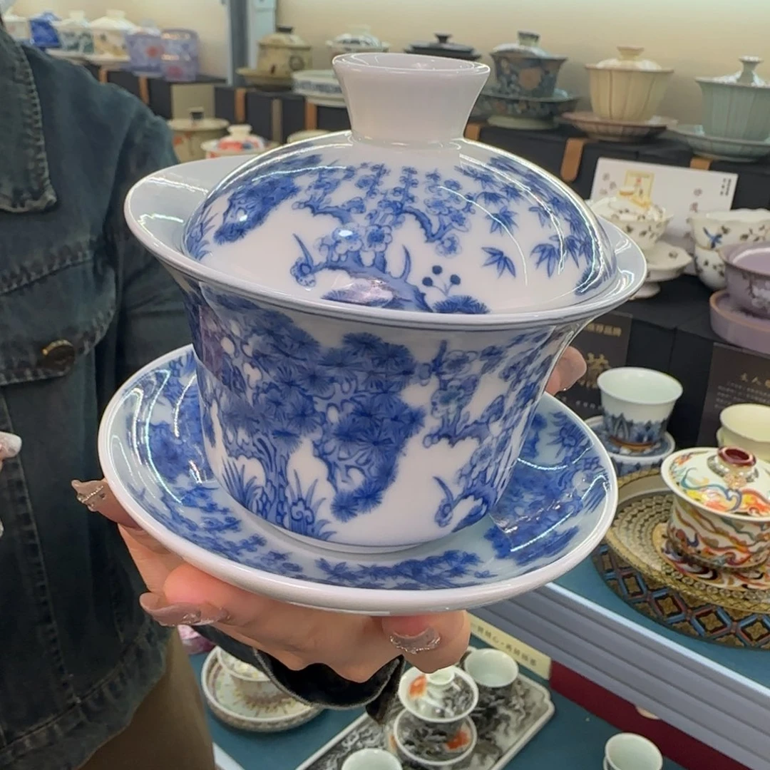 这些盖碗真好看！！！