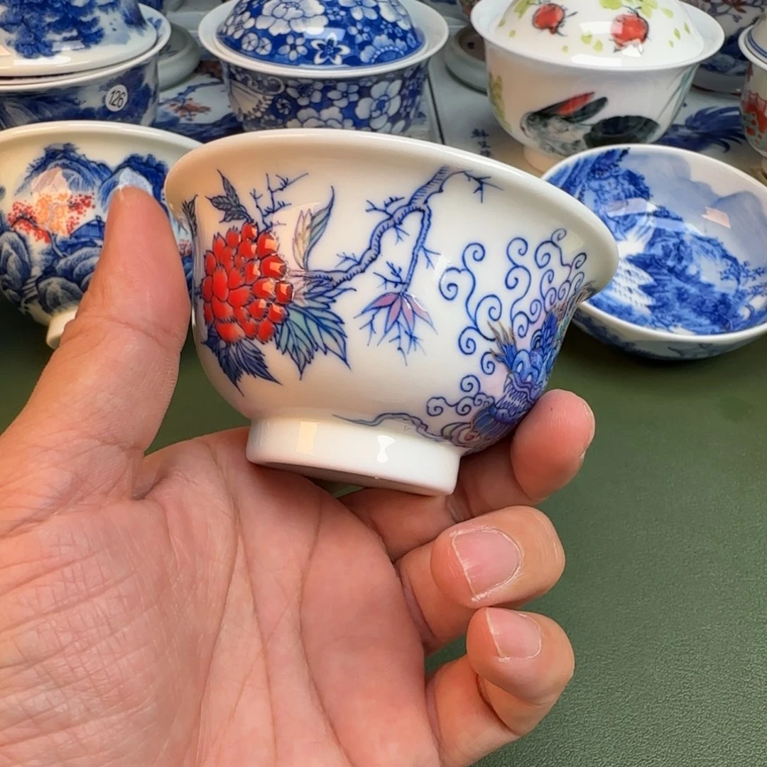 纯手工纯手绘茶具259