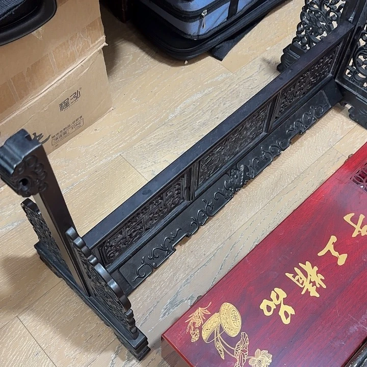 影***响紫檀木类书架老物件老物件老物件