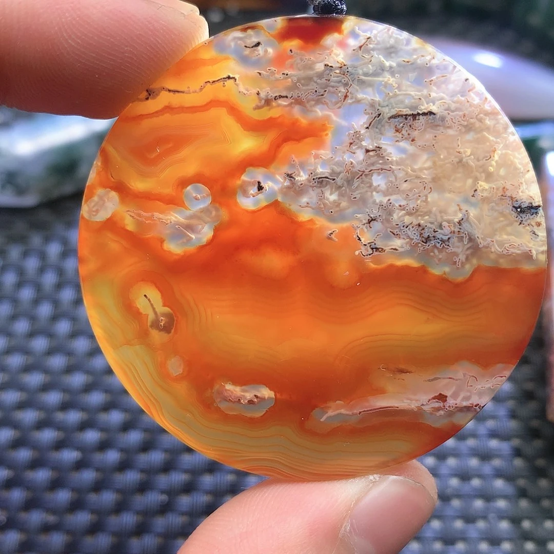 玛瑙/玉髓颈饰未镶嵌B****