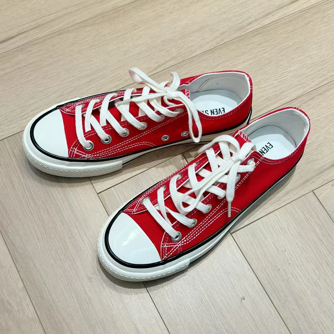 【秀秀新品】 低帮经典帆布鞋百搭休闲