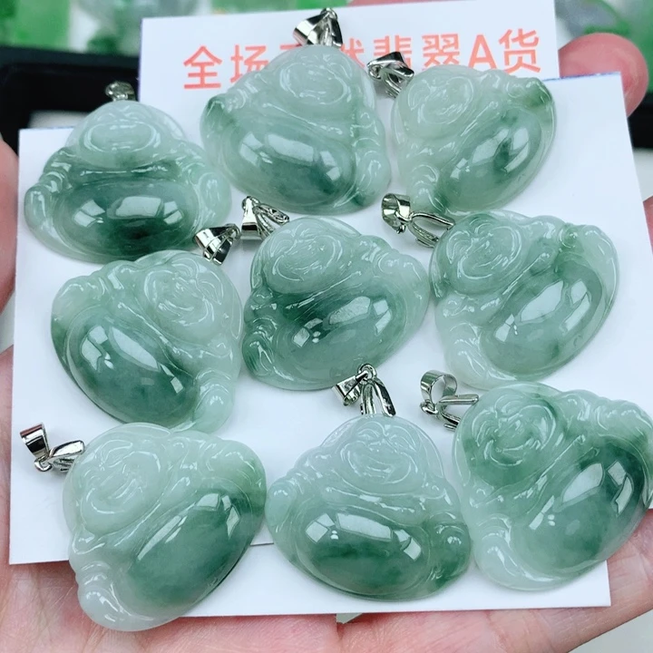 翡翠未镶嵌颈饰多样性发其1