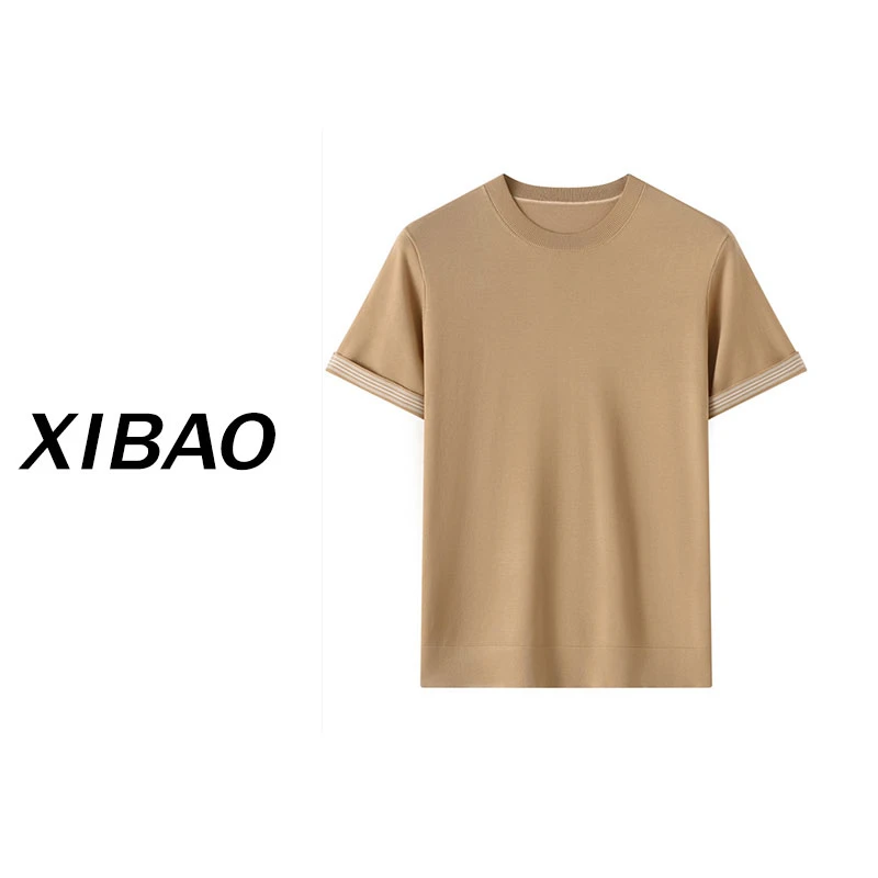 【男士圆领】桑蚕丝订单款18针超细纱线定制男款