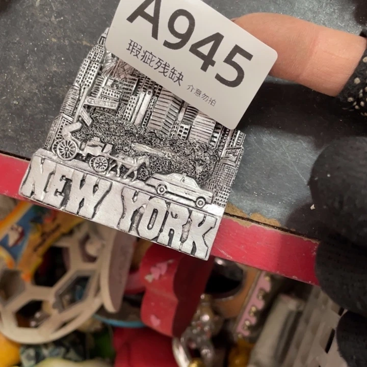 摆件雨**翁孤品老货微瑕瓷