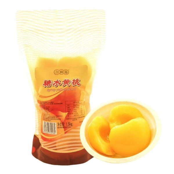 合膳龙 糖水黄桃 1.5kg黄桃同城送
