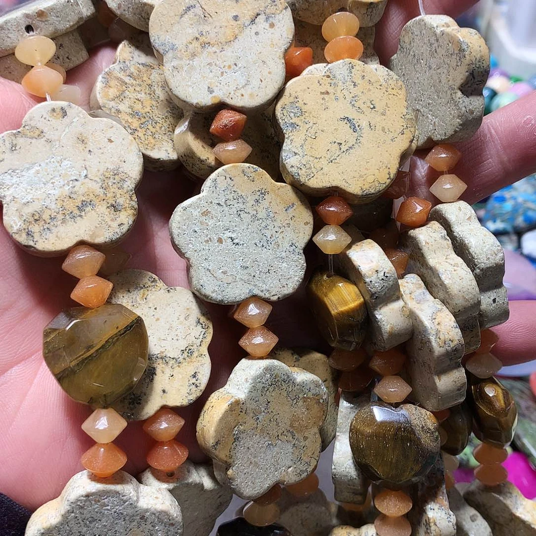 未镶嵌手串玛瑙/玉髓两条散珠