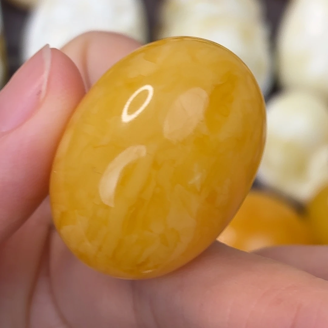 蜜蜡未镶嵌吊坠(不含链)满蜡枣珠