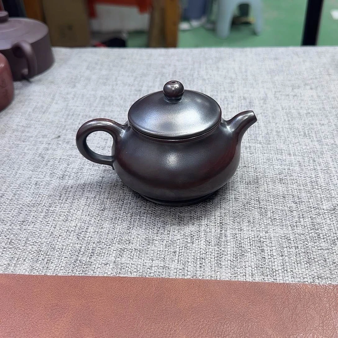 紫砂茶壶民间手艺人全手工制作