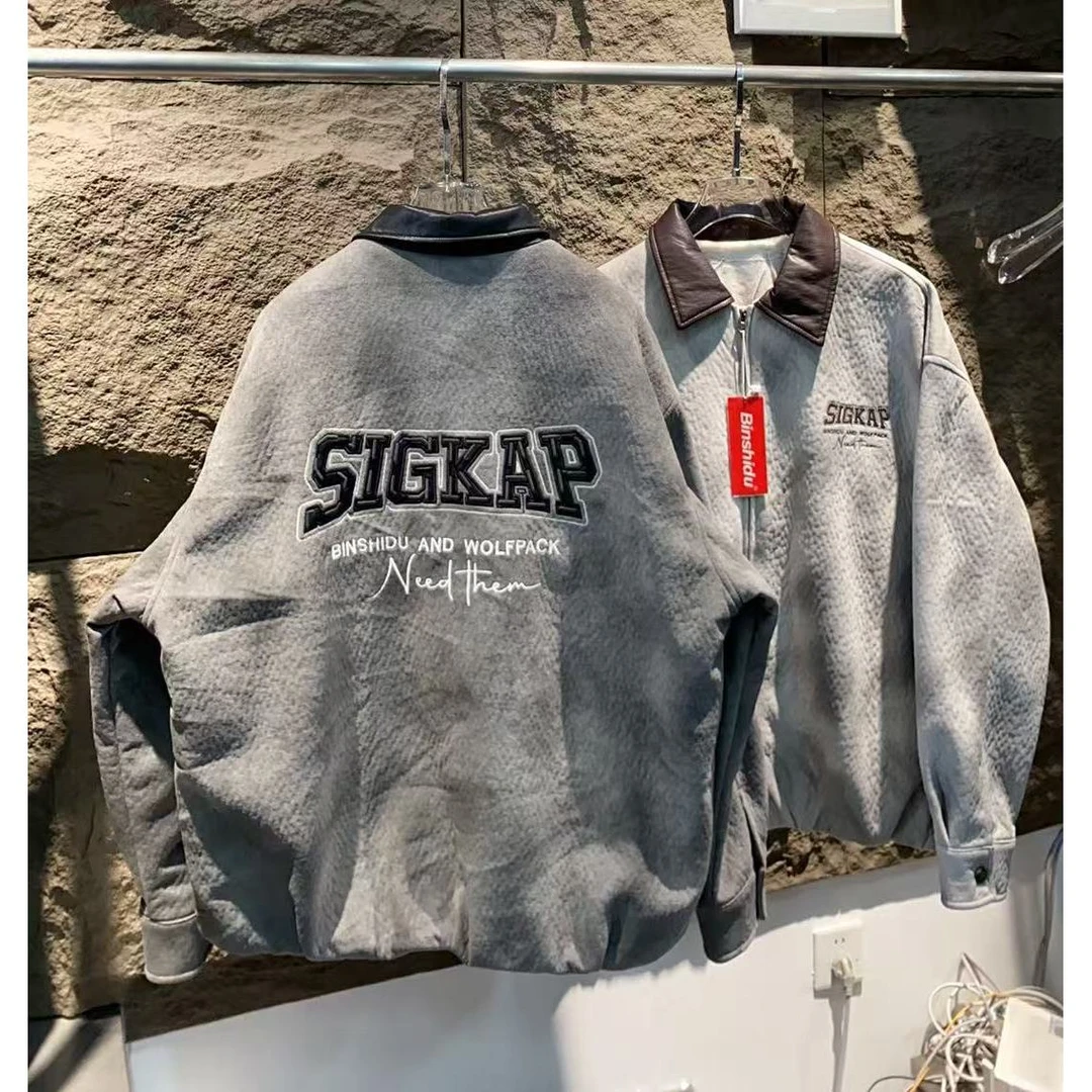 0系列 秋冬潮牌休闲时尚百搭夹克外套