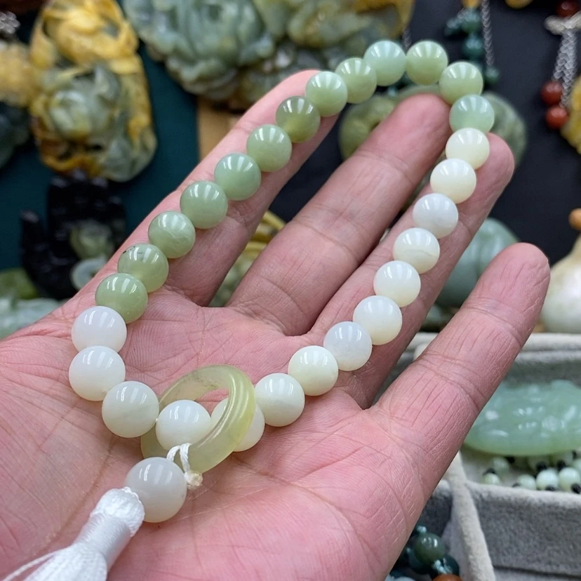 【闪购商品】未镶嵌岫玉手链