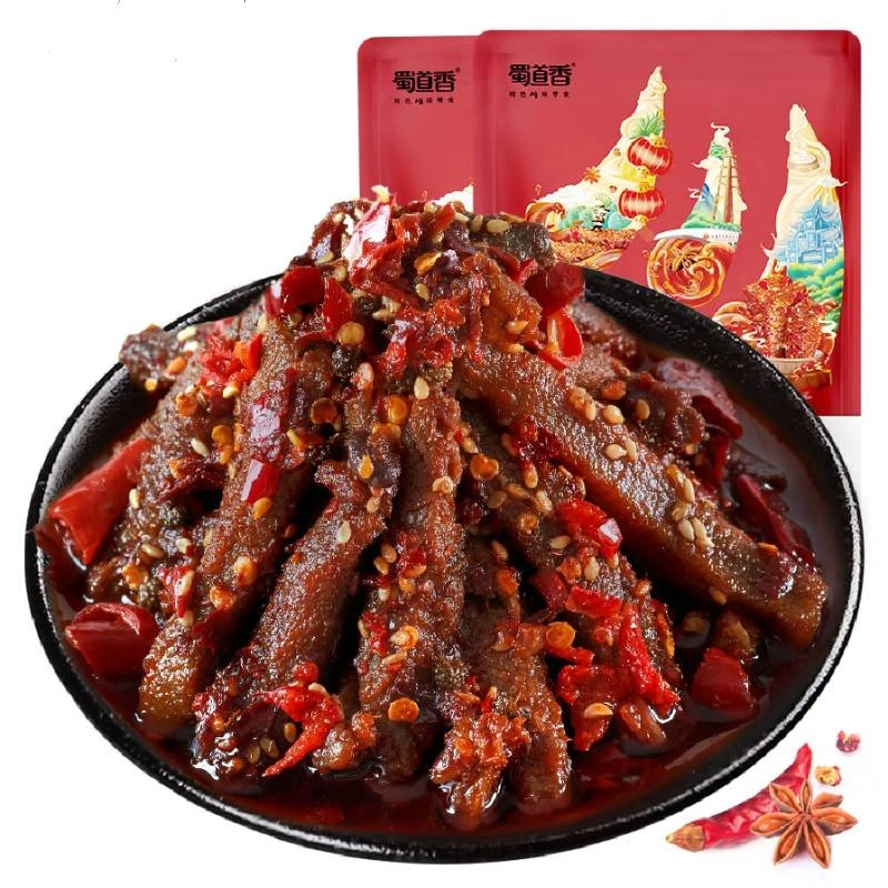 蜀道香卤辣辣牛肉 100g/袋